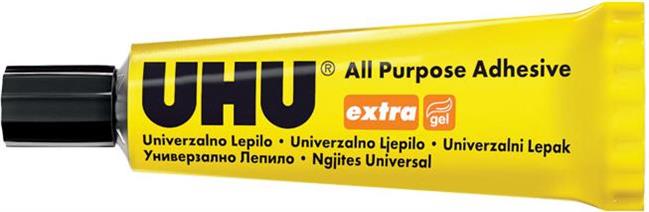 Ljepilo univerzalno gel tuba 31g Extra Alleskleber UHU.46015