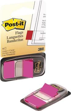 Zastavica 25,4x43,2mm 50L Post-it 3M.680-21 roza blister