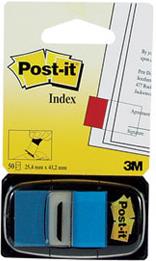 Zastavica 25,4x43,2mm 50L Post-it 3M.680-23 svijetlo plava blister