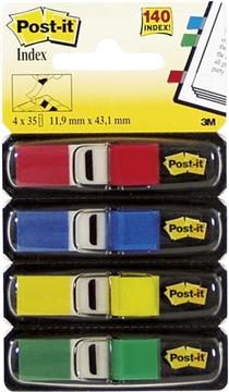 Zastavica 11,9x43,2mm 4bojex35L Post-it 3M.683-4 blister