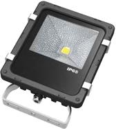 EcoVision LED reflektor 20W, 1500lm, 3000K, topla-bijela, crni 