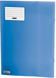 Fascikl klapa s gumicom pp A4 Fact Brunnen 10-41604 30 plavi