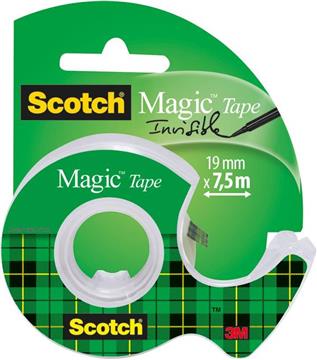 Traka ljepljiva nevidljiva 19mm/ 7,5m Scotch Magic 3M blister