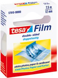 Traka ljepljiva obostrana 12mm/7,5m Tesafilm Tesa 57910 blister