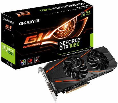 Grafička kartica nVidia Gigabyte GeForce GTX 1060 G1, 6GB GDDR5