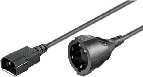 NaviaTec C14 Plug to Schuko Jack 0,35cm