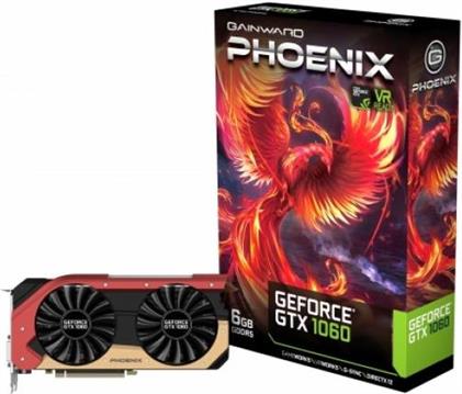 Grafička kartica nVidia Gainward GeForce GTX 1060 Phoenix, 6GB GDDR5