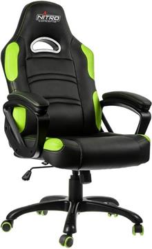Gaming stolica NITRO CONCEPTS Comfort C80, crno-zelena