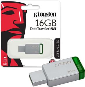USB memorija 16 GB Kingston DataTraveler 50 USB 3.1, DT50/16GB