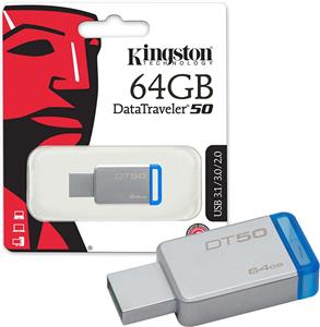USB memorija 64 GB Kingston DataTraveler 50 USB 3.0, DT50/64GB