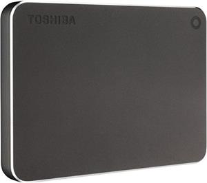 HDD External TOSHIBA Canvio Premium (2.5", 1TB, USB 3.0+Type C adapter) black, HDTW110EB3AA