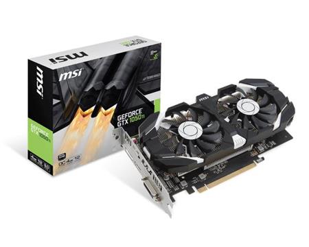 Grafička kartica nVidia MSI GeForce GTX 1050 Ti OC, 4GB GDDR5