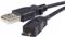 NaviaTec USB 2.0 A to USB micro B 0,2m, Black