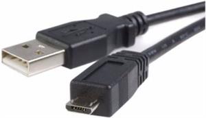 NaviaTec USB 2.0 A to USB micro B 1,0m, Black