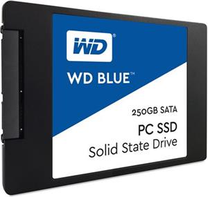 SSD WD Blue 250 GB, SATA III, 2.5", WDS250G1B0A