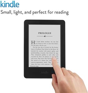 E-Book Reader Amazon Kindle Touch, SO, 6", 4GB, WiFi, crni