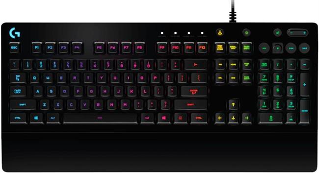 Tipkovnica Logitech G213 Prodigy Gaming, crna, USB