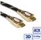 Roline GOLD HDMI Ultra HD kabel sa mrežom, HDMI M - HDMI M, 2.0m, 11.04.5691