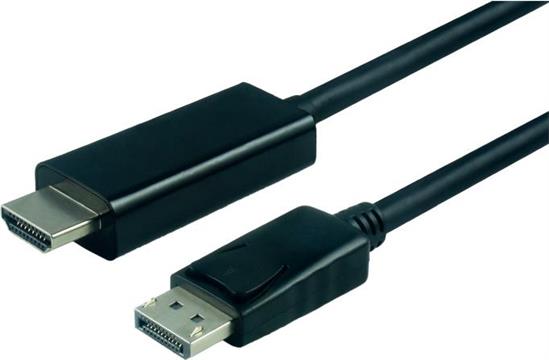 Roline VALUE DisplayPort kabel, DP M na UHDTV M, 1.0m, 11.99.5785
