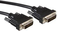 Roline VALUE DVI kabel, DVI-D (24+1) M/M, dual link, 1.0m, 11.99.5521