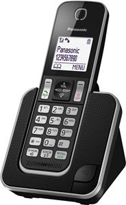 Bežični telefon Panasonic KX-TGD310FXB crni