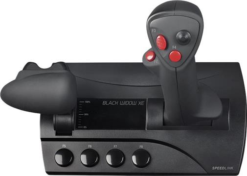 Gamepad Speedlink BLACK WIDOW XE Flight stick, crni