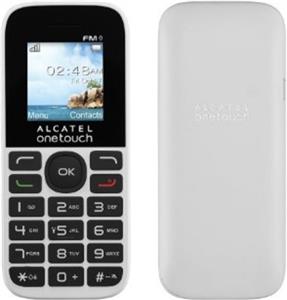 Mobitel Alcatel OT-1013, 3 MB, Dual SIM, bijeli