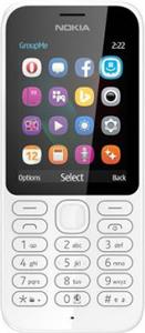 Mobitel Nokia 222 SS, bijeli