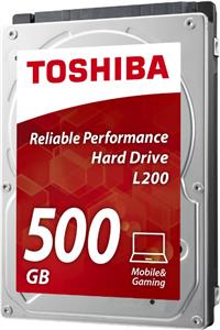 HDD Interni Toshiba L200 2.5" 500 GB, 5.400 rpm, HDWK105UZSVA