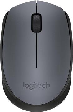 Miš Logitech Wireless M170, bežični, sivi, USB