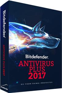 Antivirus BITDEFENDER Plus 2017, godišnja pretplata za tri korisnika, retail