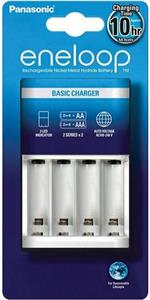 Punjač baterija Panasonic Eneloop Basic BQCC51E, 4 mjesta za punjenje, bez baterija
