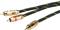 Roline GOLD Audio kabel 3.5mm Stereo - 2× Cinch (RCA), M/M, 2.5m, 11.09.4273