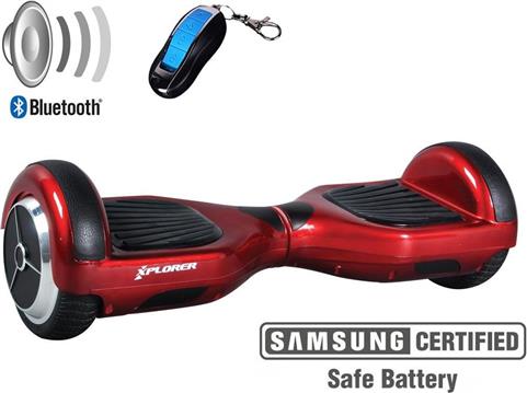 Hoverboard XPLORER City 6" crveni, v2