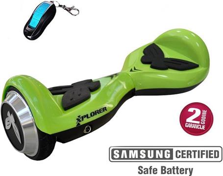 Hoverboard XPLORER Junior 4,5˝ zeleni