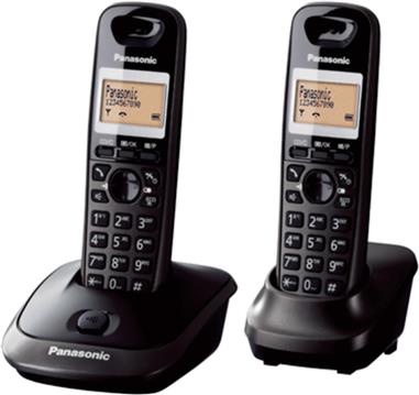 Bežični telefon Panasonic KX-TG2512T crni