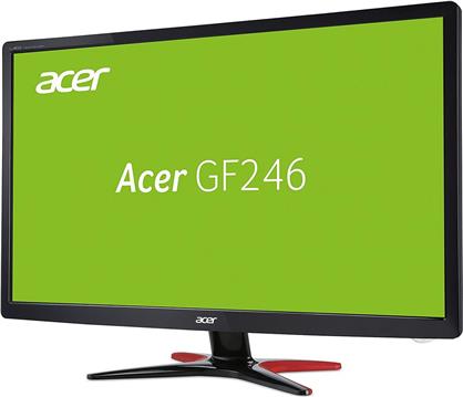 Monitor 24" Acer GF246bmipx, UM.FG6EE.016, FHD, 1ms, 250cd/m2, 1000:1, DP, D-Sub, HDMI, FreeSync, zvučnici, crni
