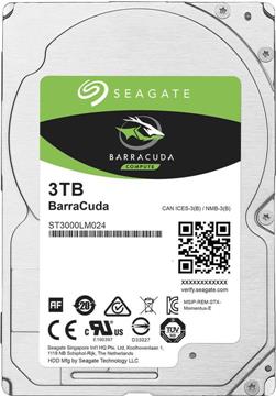 HDD Interni Seagate BarraCuda 2.5" 3 TB, 5.400 rpm, ST3000LM024