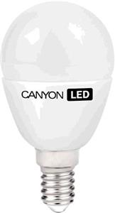 CANYON PE14FR3.3W230VN LED lamp, P45 shape, frosted, E14, 3.3W, 220-240V, 150°, 262 lm, 4000K, Ra>80, 50000 h