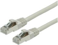 Kabel mrežni Roline VALUE S/FTP (PiMF) oklopljeni Cat 6 (LSOH), 1.0m, sivi 