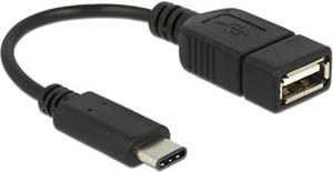 Adapter DELOCK, USB 2.0-C (M) na USB 2.0-A (Ž), 0.15 m