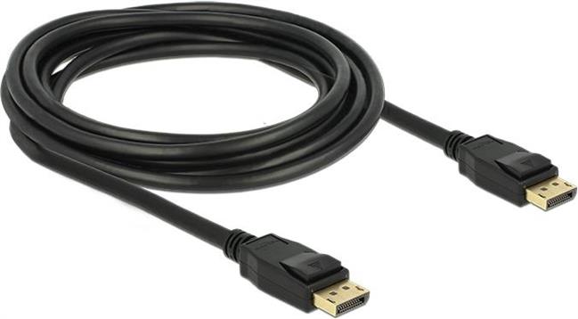 Kabel DELOCK, DisplayPort (M) na DisplayPort (M), 4K, 2m