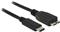 Kabel DELOCK, USB 3.1-C gen2 (M) na mUSB 3.1-B gen2(M), SuperSpeed, 0.50 m