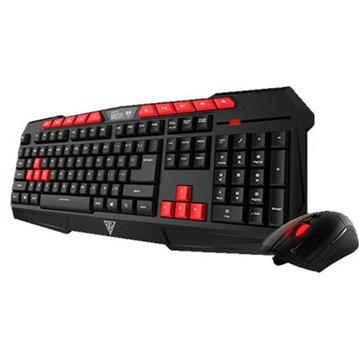 Tipkovnica + miš GAMDIAS Ares V2 Essential, Demeter miš 3200dpi, crna, US layout, USB