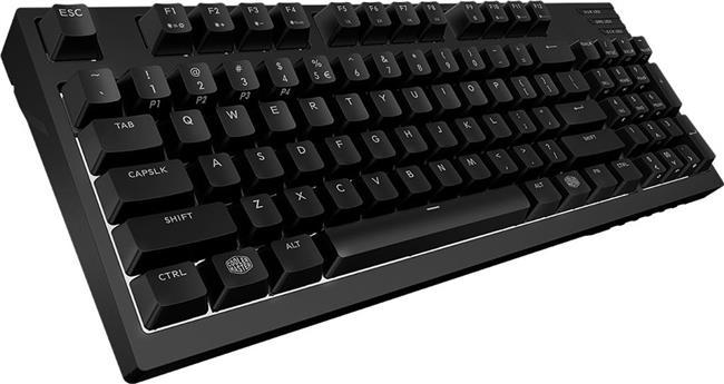 Tipkovnica COOLERMASTER Masterkeys PRO M, mehanička, cherry MX brown, white LED, ENG, USB