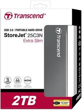 HDD eksterni Transcend 2TB StoreJet C3N, TS2TSJ25C3N