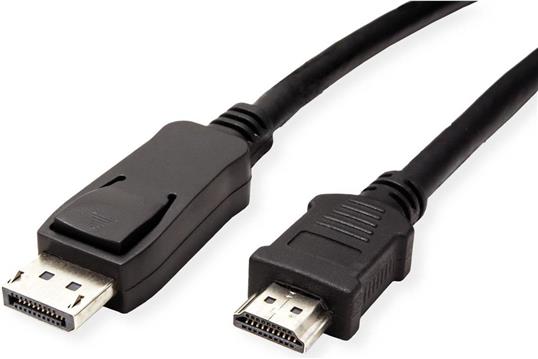 Roline VALUE DisplayPort kabel v1.1, DP(M) - HDTV(M), 1.0m