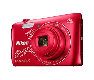 Digitalni fotoaparat Nikon Coolpix A300, crveni