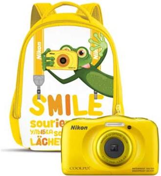 Digitalni fotoaparat Nikon Coolpix W100 Yellow Backpack kit