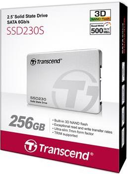 SSD Transcend SSD230S 256 GB, SATA III, 2.5", TS256GSSD230S